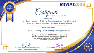 miwai best paper