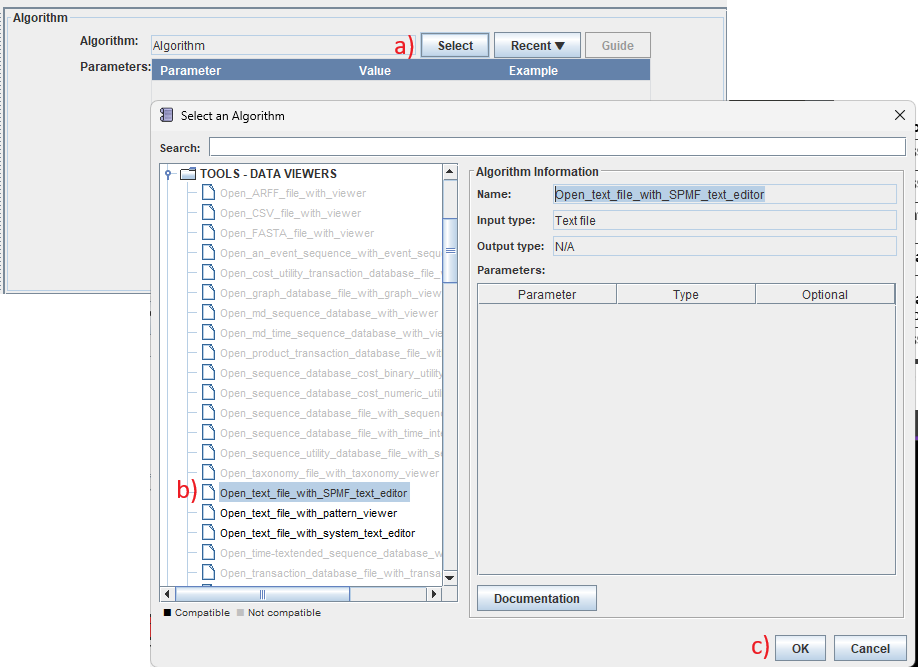 add a text editor to the worfklow editor to view the output