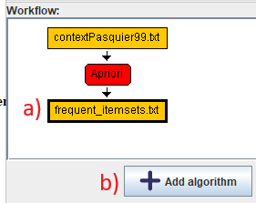 add another algorithm to workflow editor